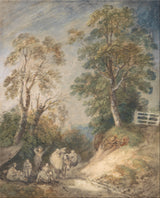 thomas-gainsborough-1765-country-lane-with-gypsies-resting-art-print-fine-art-reproduction-wall-art-id-a2ezeuf2u