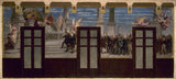 pierre-paul-leon-glaize-1884-sketch-for-the-hall-of-the-20th-arrondissement-town-hall-the-big-men-of-the-revolution-in-the-court-of-posterity-art-print-fine-art-reproduction-wall-art