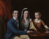 john-trumbull-1777-jonathan-trumbull-jr-1740-1809-with-mrs-trumbull-eunice-backus-1749-1826-and-faith-trumbull-1769-1846-art-print-fine-art-reproduction-wall-art-id-a39w717oa