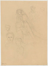 jozef-israels-1834-studies-of-a-bride-art-print-fine-art-reproduction-wall-art-id-a3cqcxn3j