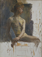 carl-wilhelmson-study-of-a-model-art-print-fine-art-reproduction-wall-art-id-a3imqb6fk