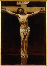 leon-bonnat-1873-christ-on-the-cross-to-sketch-the-courtroom-of-the-court-of-assizes-of-paris-courthouse-art-print-fine-art-reproduction-wall-art