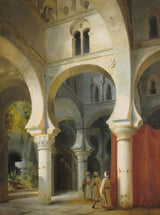 friedrich-gartner-san-cristo-de-la-luz-former-mosque-in-toledo-art-print-fine-art-reproduction-wall-art-id-a6nue9jc5