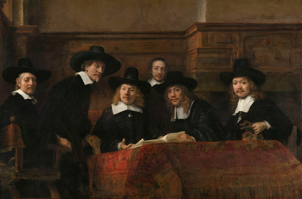 rembrandt-van-rijn-1662-the-sampling-officials-of-the-amsterdam-drapers-guild-art-print-fine-art-reproduction-wall-art-id-a6zw0x680