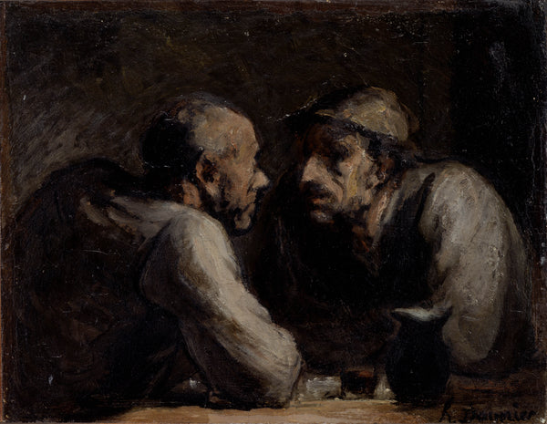 honore-daumier-1858-two-drinkers-the-two-drinkers-art-print-fine-art-reproduction-wall-art-id-a8xyv07si
