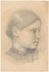 jozef-israels-1834-head-of-a-girl-with-her-tight-art-print-fine-art-reproduction-wall-art-id-a9apaicaj