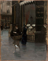 giuseppe-de-nittis-1880-the-purple-perfume-on-the-corner-of-the-boulevard-des-capucines-and-the-rue-scribe-art-print-fine-art-reproduction-wall-art