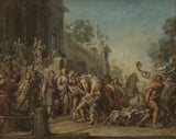 jean-bernard-restout-1774-the-departure-of-dido-and-aeneas-for-the-hunt-art-print-fine-art-reproduction-wall-art-id-aaulut4cw