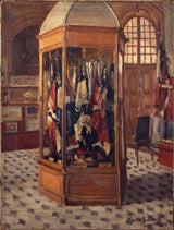 massia-bibikoff-1916-flags-showcase-at-the-war-museum-invalides-art-print-fine-art-reproduction-wall-art