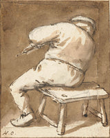 adriaen-van-ostade-1620-seated-farmer-seen-from-the-back-art-print-fine-art-reproduction-wall-art-id-aeynvsyls