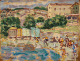 maurice-brazil-prendergast-beach-and-village-art-print-fine-art-reproduction-wall-art-id-ag5pjqmyw