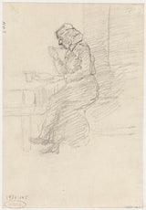 jozef-israels-1834-woman-eating-at-the-table-art-print-fine-art-reproduction-wall-art-id-agfnxndqn