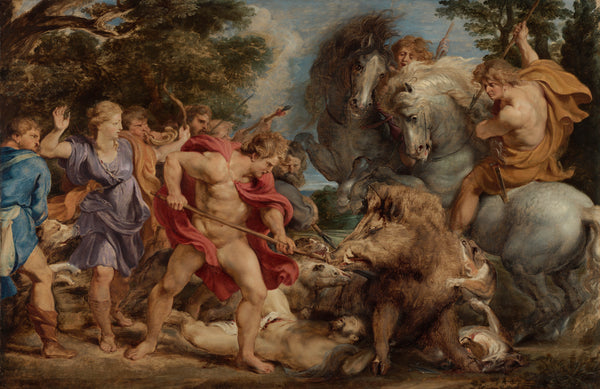 peter-paul-rubens-1612-the-calydonian-boar-hunt-art-print-fine-art-reproduction-wall-art-id-ah8514n3b