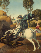 raphael-1506-saint-george-and-the-dragon-art-print-fine-art-reproduction-wall-art-id-ahcxjr8oi