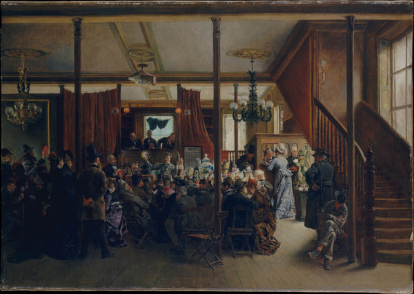 ignacio-de-leon-y-escosura-1876-auction-sale-in-clinton-hall-new-york-1876-art-print-fine-art-reproduction-wall-art-id-ahh9kxpl7