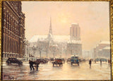 henry-malfroy-1930-notre-dame-to-the-place-of-the-town-hall-in-snowy-weather-art-print-fine-art-reproduction-wall-art