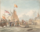 nicolaes-lodewick-penning-1813-arrival-of-prince-william-frederick-scheveningen-30-art-print-fine-art-reproduction-wall-art-id-ahvzm9zpo