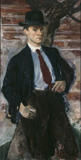 karl-weinmair-self-portrait-with-hat-art-print-fine-art-reproduction-wall-art-id-ai39yn96r