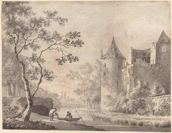 unknown-1700-the-castle-ter-haar-at-vleuten-art-print-fine-art-reproduction-wall-art-id-aiwcgdgzd