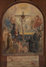 francois-lafon-1884-sketch-for-the-notre-dame-des-champs-calvary-art-print-fine-art-reproduction-wall-art