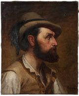 edvard-perseus-self-portrait-as-hunter-art-print-fine-art-reproduction-wall-art-id-akz7ca5u1