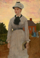 winslow-homer-1873-the-red-school-house-art-print-fine-art-reproduction-wall-art-id-akzu2elak