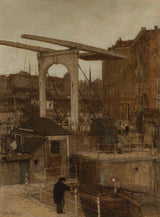 matthijs-maris-1871-the-new-haarlem-sluice-on-the-singel-known-as-art-print-fine-art-reproduction-wall-art-id-alv0y4wzj
