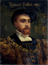 leon-francois-comerre-1885-portrait-of-raphael-duflos-1857-1946-member-of-the-comedie-french-in-the-role-of-don-carlos-hernani-art-print-fine-art-reproduction-wall-art