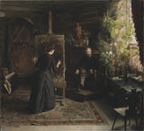 jeanna-bauck-the-danish-artist-bertha-wegmann-painting-a-portrait-art-print-fine-art-reproduction-wall-art-id-amg3ii1vm