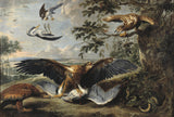 workshop-of-pieter-boel-fight-between-eagles-art-print-fine-art-reproduction-wall-art-id-an70pffbj