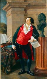 anonymous-1794-portrait-hesmart-citizen-merchant-and-military-sheets-before-a-bust-of-gluck-art-print-fine-art-reproduction-wall-art