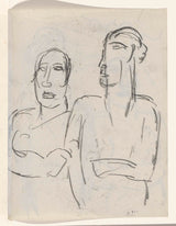 leo-gestel-1891-sketch-of-a-man-and-a-woman-art-print-fine-art-reproduction-wall-art-id-anjkle97l