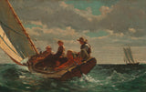 winslow-homer-1876-breezing-up-a-fair-wind-art-print-fine-art-reproduction-wall-art-id-aoe3wdj8o