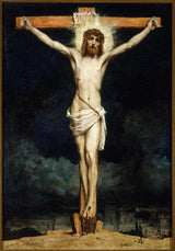 jules-elie-delaunay-1881-christ-on-the-cross-art-print-fine-art-reproduction-wall-art