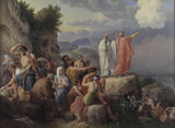 c-w-eckersberg-christoffer-wilhelm-eckersberg-moses-leaves-the-red-sea-return-and-pharaohs-army-flooded-the-israelites-resting-after-the-crossing-of-the-red-sea-art-print-fine-art-reproduction-wall-art-id-apbwwddbm