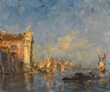 felix-ziem-1870-venice-the-church-of-the-gesuati-art-print-fine-art-reproduction-wall-art