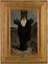 pierre-fritel-1878-sketch-for-the-church-bagnolet-mater-dolorosa-art-print-fine-art-reproduction-wall-art