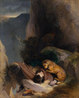 sir-edwin-henry-landseer-1829-attachment-art-print-fine-art-reproduction-wall-art-id-aq3pm8gmn