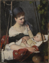 emma-ekwall-young-mother-cradling-her-baby-art-print-fine-art-reproduction-wall-art-id-aqioy9eu4