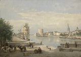 jean-baptiste-camille-corot-1851-the-harbor-of-la-rochelle-art-print-fine-art-reproduction-wall-art-id-ar3au9w8s