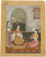 unknown-1660-princess-and-two-maids-art-print-fine-art-reproduction-wall-art-id-ar8ogyi7q