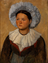 Edgar Degas, 1860 - La Savoisienne - fine art print