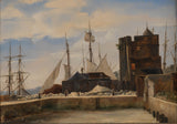 Camille Corot, 1830 - Honfleur - fine art print
