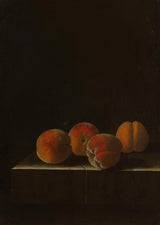 adriaen-coorte-1698-four-apricots-on-a-stone-plinth-art-print-fine-art-reproduction-wall-art-id-arqc3ontp
