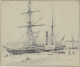 pieter-van-loon-1848-the-cykloop-to-the-nieuwediep-art-print-fine-art-reproduction-wall-art-id-asds1agjk