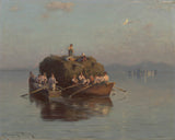 joseph-wopfner-heuboot-on-the-chiemsee-art-print-fine-art-reproduction-wall-art-id-asvqkjt7q