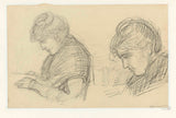 jozef-israels-1834-two-studies-of-a-woman-sideways-art-print-fine-art-reproduction-wall-art-id-atzgygwu9