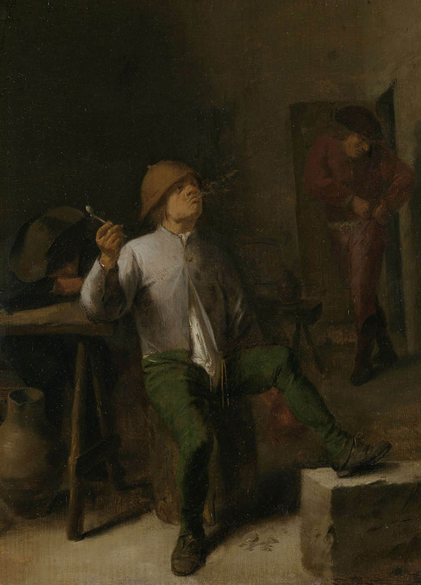 adriaen-brouwer-1630-the-smoker-art-print-fine-art-reproduction-wall-art-id-auismn3r4