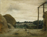 norman-garstin-1916-burford-from-west-hall-hill-farmyard-art-print-fine-art-reproduction-wall-art-id-aun3xymn5
