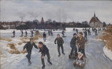 peter-hansen-children-skating-outside-faborg-art-print-fine-art-reproduction-wall-art-id-av1ancnde